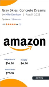 Amazon Gray Skies, Concrete Dreams